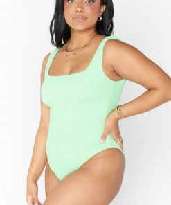 Show Me Your Mumu The Scrunch One Piece ~ Green Melon New Mu