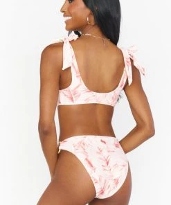 Show Me Your Mumu Marina Tie Top ~ Reversible Majestic Palm New Mu