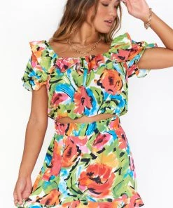 Show Me Your Mumu Jessie Top ~ Mimosa Blooms