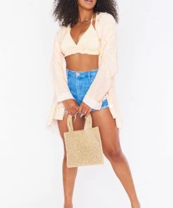 Show Me Your Mumu Bermuda Top ~ Lemonade Cheetah