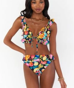 Show Me Your Mumu New Mu Island Ruffle Bottom ~ Fruity Tango