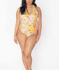 Show Me Your Mumu Cape Cod One Piece ~ Groovy Blooms New Mu