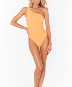Show Me Your Mumu Anchor One Piece ~ Cantaloupe Scrunch New Mu
