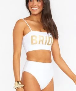 Show Me Your Mumu New Mu Kyla Top ~ Bride