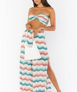 Show Me Your Mumu Court Pants ~ Catch Waves Knit Bottoms
