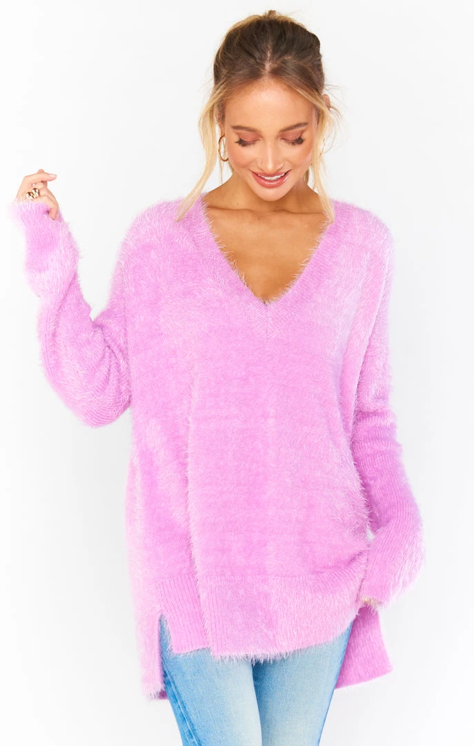 Show Me Your Mumu Cozy Forever Sweater ~ Pretty Pink Knit New Mu 3 Show Me Your Mumu Cozy Forever Sweater ~ Pretty Pink Knit New Mu