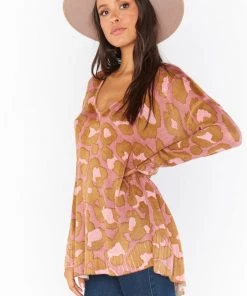 Show Me Your Mumu Hug Me Sweater ~ Rosy Leopard Knit Sweaters 22 Show Me Your Mumu Hug Me Sweater ~ Rosy Leopard Knit Sweaters