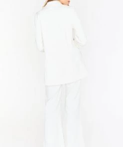 Show Me Your Mumu New Mu Major Blazer ~ White Suiting