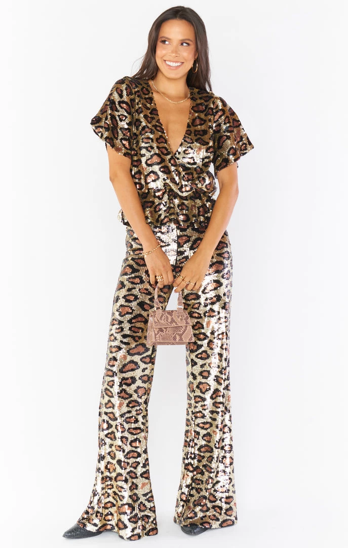 Show Me Your Mumu Eve Top ~ Party Cheetah Sequins Tops 7 Show Me Your Mumu Eve Top ~ Party Cheetah Sequins Tops
