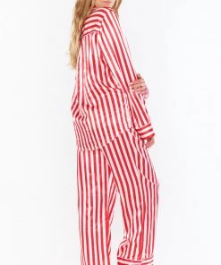Show Me Your Mumu Classic PJ Set ~ Peppermint Stripe