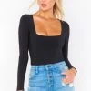 Show Me Your Mumu Unreal Bodysuit ~ Black Stretch New Mu 1 Show Me Your Mumu Unreal Bodysuit ~ Black Stretch New Mu