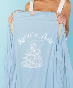 Show Me Your Mumu Midnight Duster ~ Silver Sequins New Mu