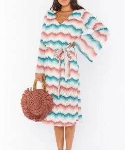 Show Me Your Mumu Getaway Midi Dress ~ Catch Waves Knit Dresses