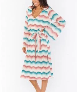 Show Me Your Mumu Getaway Midi Dress ~ Catch Waves Knit Dresses