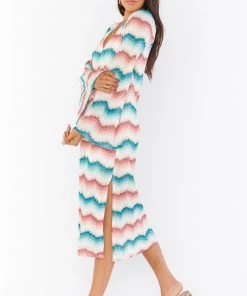 Show Me Your Mumu Getaway Midi Dress ~ Catch Waves Knit Dresses