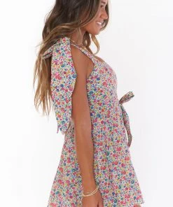 Show Me Your Mumu New Mu Claire Mini Dress ~ Sprinkle Floral