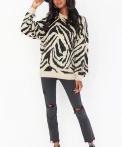Show Me Your Mumu Duke Sweater ~ Tiger Knit New Mu