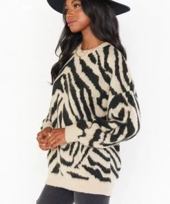 Show Me Your Mumu Duke Sweater ~ Tiger Knit New Mu
