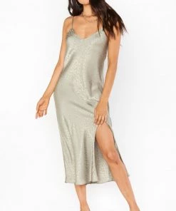 Show Me Your Mumu Zio Dress ~ Sage Cheetah New Mu