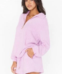 Show Me Your Mumu Sadie Set ~ Purple Pink Knit