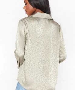 Show Me Your Mumu Smith Button Down ~ Sage Cheetah 12 Show Me Your Mumu Smith Button Down ~ Sage Cheetah