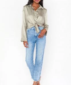 Show Me Your Mumu Smith Button Down ~ Sage Cheetah 14 Show Me Your Mumu Smith Button Down ~ Sage Cheetah