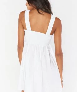 Show Me Your Mumu Fling Mini Dress ~ White Poplin 14 Show Me Your Mumu Fling Mini Dress ~ White Poplin