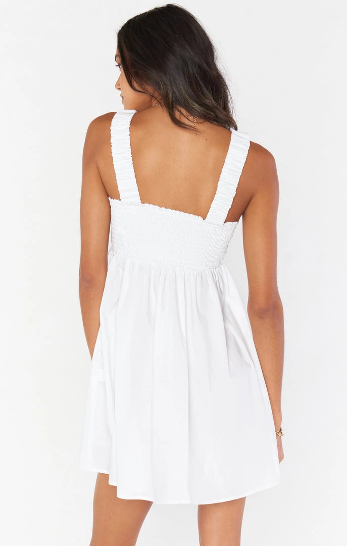 Show Me Your Mumu Fling Mini Dress ~ White Poplin 7 Show Me Your Mumu Fling Mini Dress ~ White Poplin