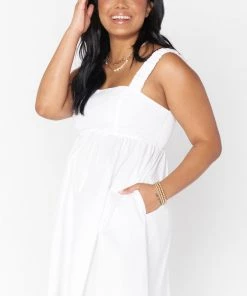 Show Me Your Mumu Fling Mini Dress ~ White Poplin 13 Show Me Your Mumu Fling Mini Dress ~ White Poplin