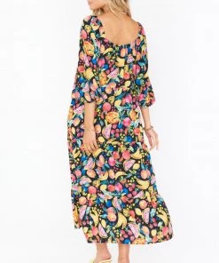 Show Me Your Mumu Day Or Night Midi Dress ~ Fruity Tango New Mu
