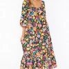 Show Me Your Mumu Day Or Night Midi Dress ~ Fruity Tango New Mu