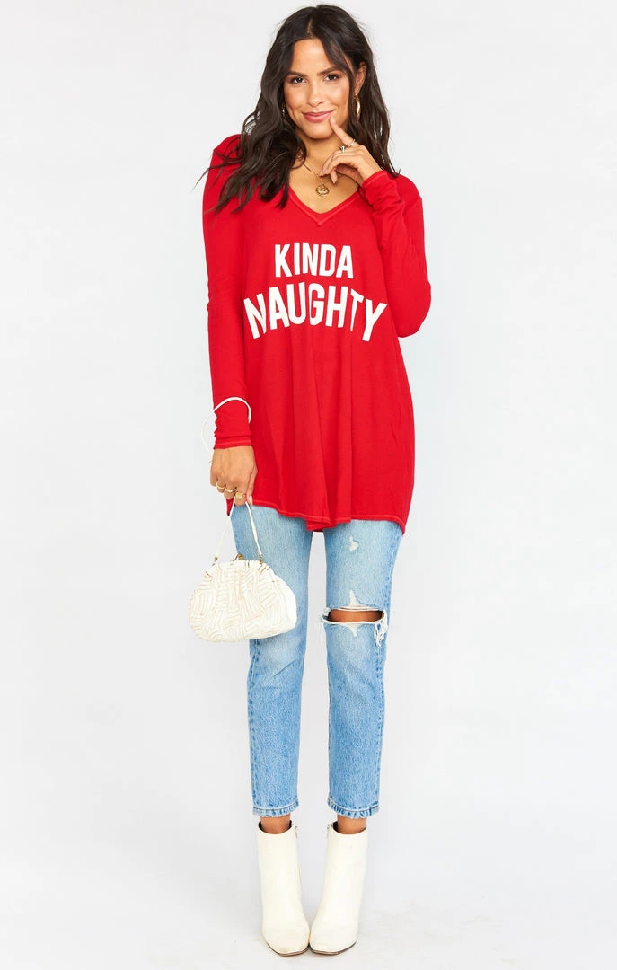 Show Me Your Mumu Clothes Cole Top ~ Kinda Naughty Graphic 6 Show Me Your Mumu Clothes Cole Top ~ Kinda Naughty Graphic