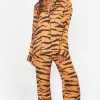Show Me Your Mumu Paige PJ Set With Eye Mask ~ Great Tiger