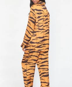 Show Me Your Mumu Paige PJ Set With Eye Mask ~ Great Tiger
