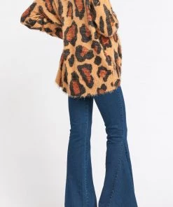 Show Me Your Mumu Fatima Turtleneck Sweater ~ Cheetah Fever Knit