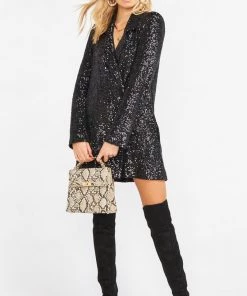 Show Me Your Mumu Bazel Blazer Dress ~ Limelight Sequins