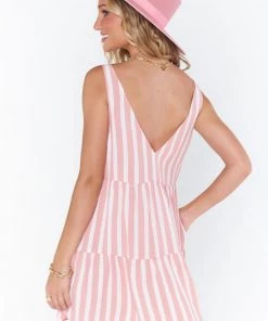 Show Me Your Mumu Emme Tank Dress ~ Pink Stripe New Mu 9 Show Me Your Mumu Emme Tank Dress ~ Pink Stripe New Mu