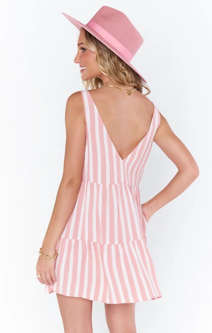 Show Me Your Mumu Emme Tank Dress ~ Pink Stripe New Mu 6 Show Me Your Mumu Emme Tank Dress ~ Pink Stripe New Mu
