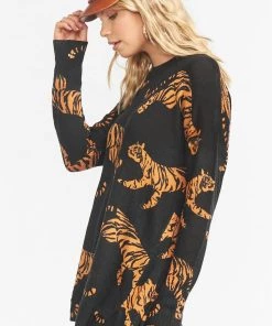 Show Me Your Mumu Bonfire Sweater ~ Tossed Tiger Knit