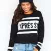 Show Me Your Mumu Sullivan Sweater ~ Apres Ski Graphic New Mu