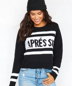 Show Me Your Mumu Sullivan Sweater ~ Apres Ski Graphic New Mu