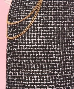 Show Me Your Mumu Dion Skirt ~ Dazzling Tweed New Mu