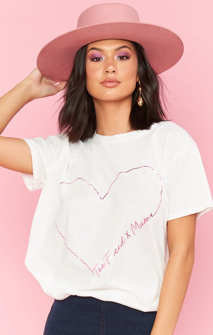 Show Me Your Mumu Tiffany Tee ~ Heart Graphic New Mu 11 Show Me Your Mumu Tiffany Tee ~ Heart Graphic New Mu
