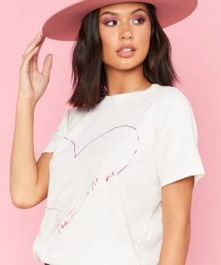 Show Me Your Mumu Tiffany Tee ~ Heart Graphic New Mu 23 Show Me Your Mumu Tiffany Tee ~ Heart Graphic New Mu