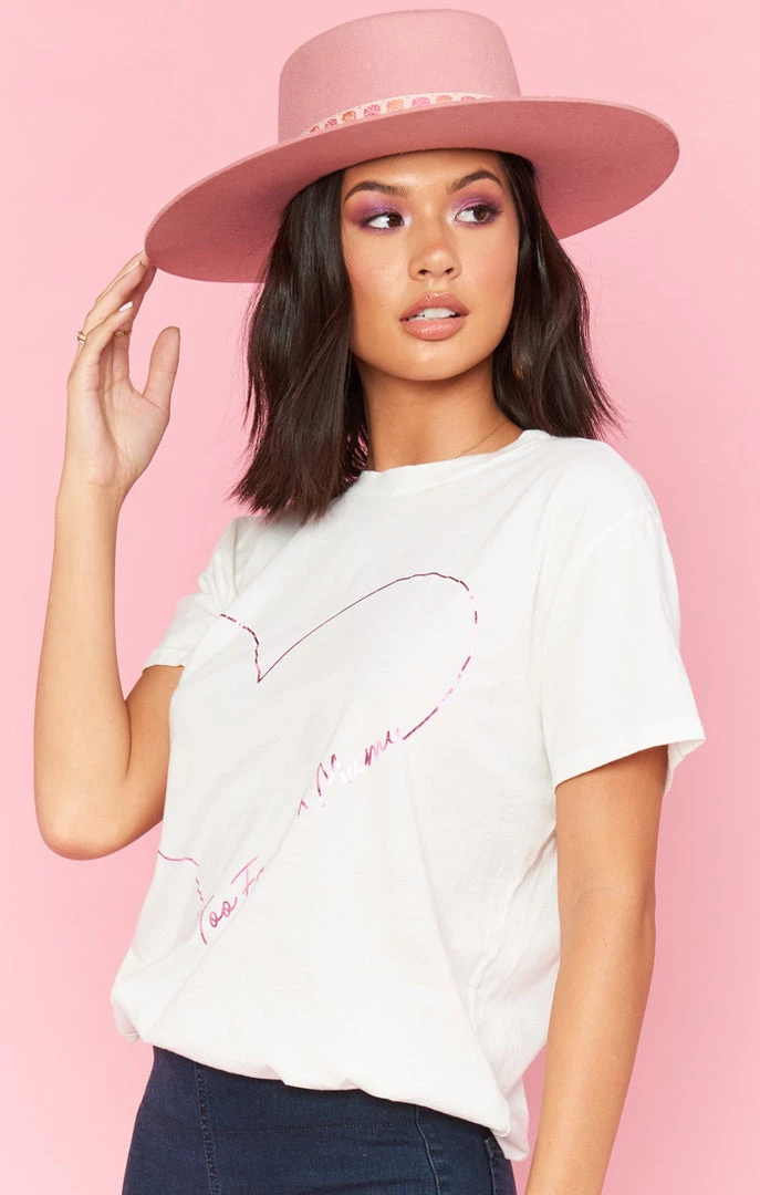 Show Me Your Mumu Tiffany Tee ~ Heart Graphic New Mu 12 Show Me Your Mumu Tiffany Tee ~ Heart Graphic New Mu