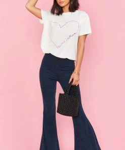 Show Me Your Mumu Tiffany Tee ~ Heart Graphic New Mu 25 Show Me Your Mumu Tiffany Tee ~ Heart Graphic New Mu