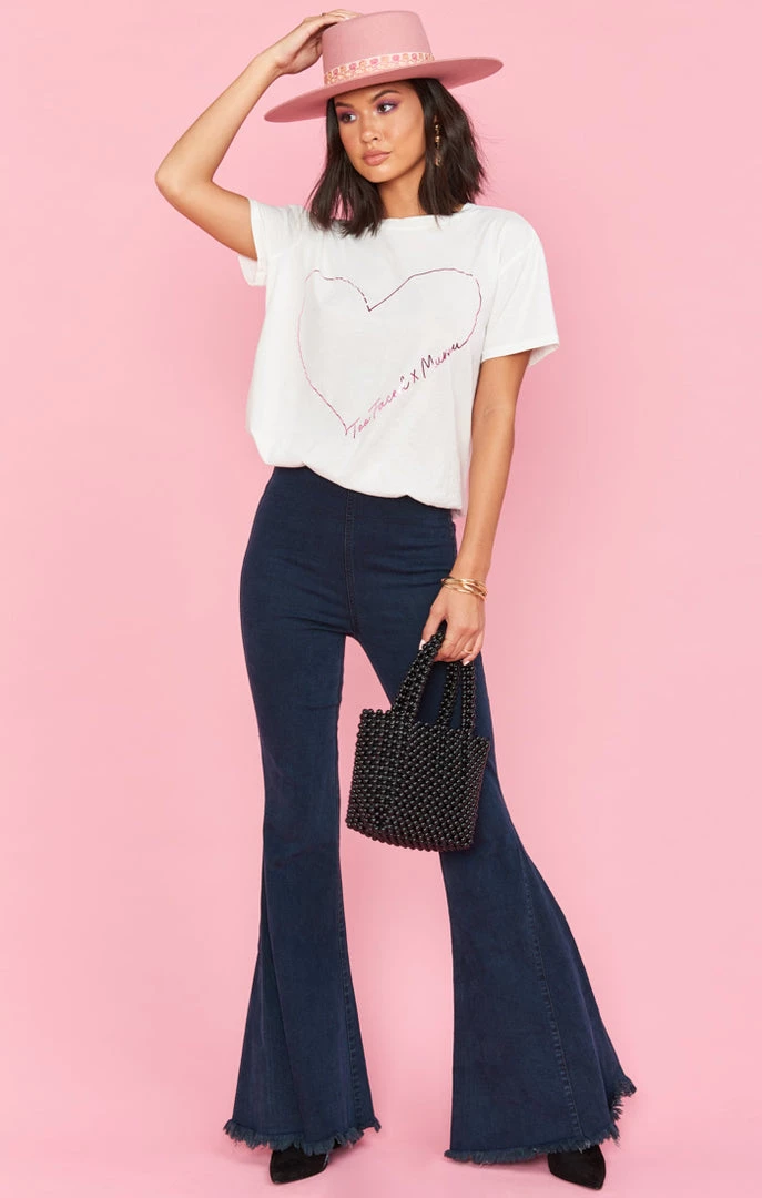 Show Me Your Mumu Tiffany Tee ~ Heart Graphic New Mu 14 Show Me Your Mumu Tiffany Tee ~ Heart Graphic New Mu