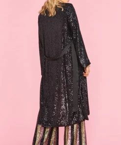 Show Me Your Mumu New Mu After Party Jacket Dress ~ Midnight Glitz Sequins