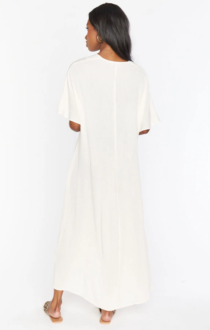 Show Me Your Mumu Get Twisted Maxi Dress ~ Shell White New Mu 5 Show Me Your Mumu Get Twisted Maxi Dress ~ Shell White New Mu