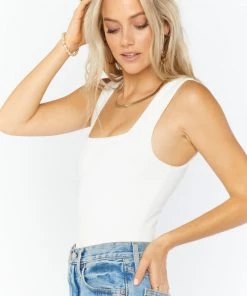 Show Me Your Mumu Dory Bodysuit ~ Bone Stretch